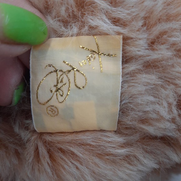 VTG 22"  Furskins 1983 plush Stuffed Bear Xavier Roberts Beekeeper Boone - Picture 3 of 8